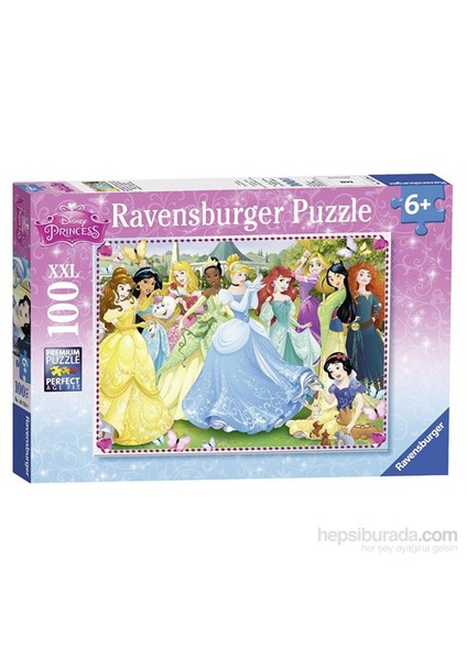 Disney Prensesler 100 Parça Xxl Çocuk Puzzle (Ravensburger 105700)