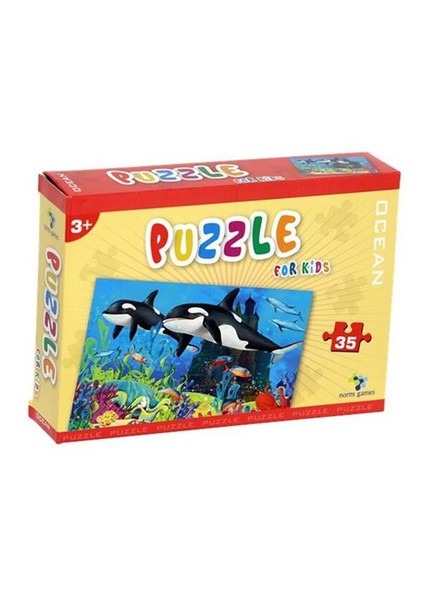 Ocean  35 Parça Çocuk Puzzle