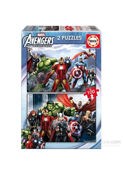 Avengers - 2X100 Parça Puzzle