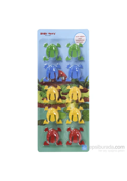 Zuzu Toys Zıp Zıp Kurbağa (Kartela)