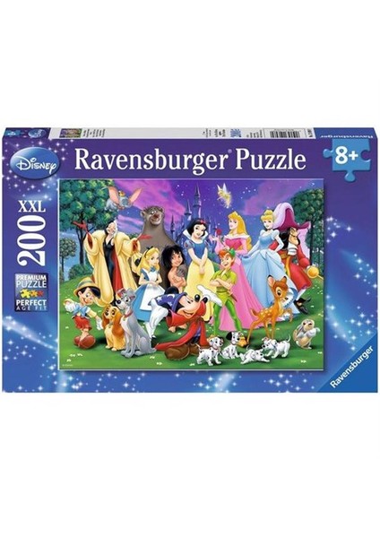 Puzzle 200 Parça Prensesler 126989