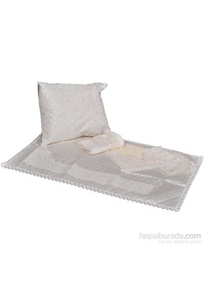 Alanur İncili Seccade Takımı 4 Parça