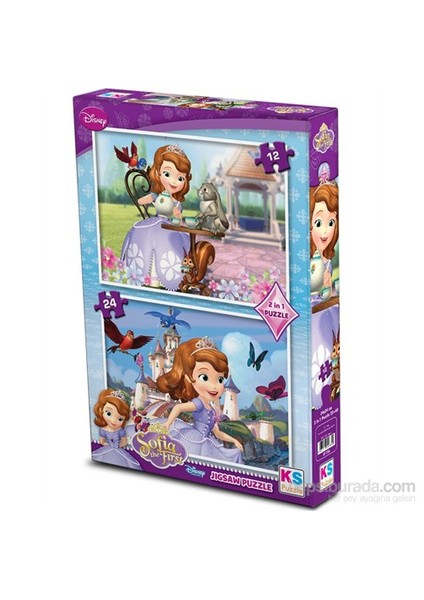 Prenses Sofia Mouse Puzzle - Yapboz 2'si 1 arada / 12+24 Parça fiyatları
