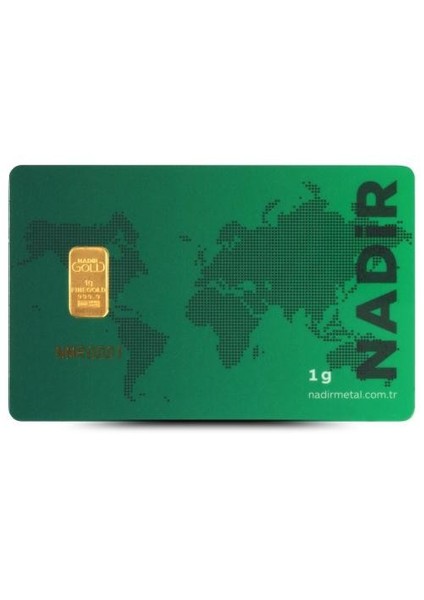 24 Ayar Külçe Gram Altın 1 Gr.