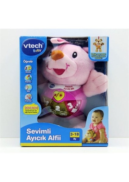 Baby Sevimli Ayıcık Alfii - Pembe