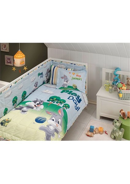 Lisanslı Bebek Uyku Seti - Sylvester And Bugs Bunny Baby