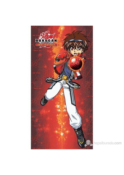 Bakugan 75X150 Plaj Havlusu