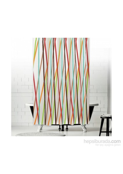 Zethome Jackline Banyo Duş Perdesi 6710 Çift Kanat 2x120x200