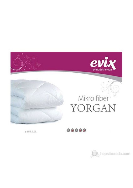 Tek Kişilik Mikrofiber Yorgan