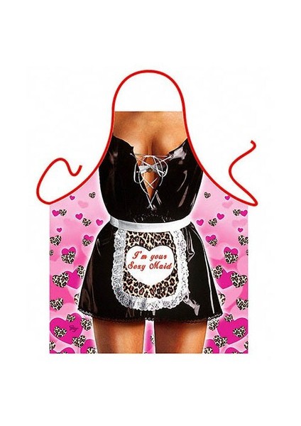 İtati Hizmetçi Mutfak Önlüğü