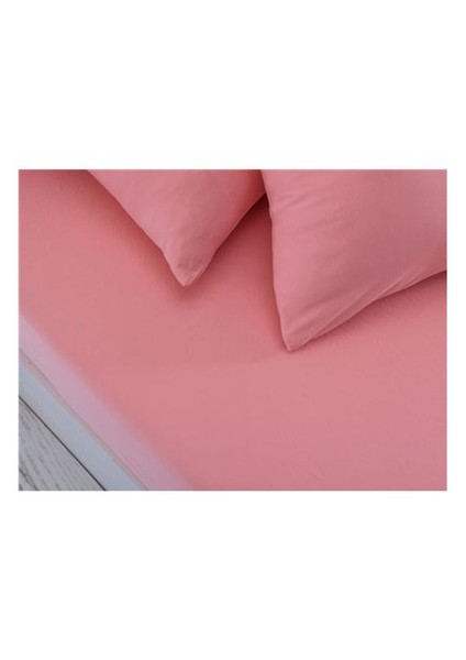 Lastikli Çarşaf Seti Tek Kişilik Pembe fiyatları