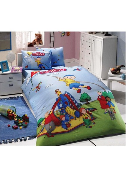 Tek Kişilik Lisanslı Pike Takımı Caillou Blue