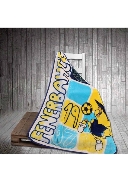 Bebek Vizon Lisanslı Battaniye Fb Kanarya