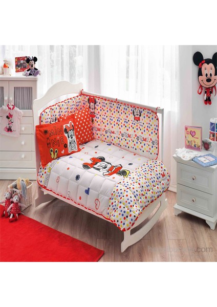 Lisanslı Disney Minnie Skecth Baby Tek Kişilik Ranforce Uyku Seti