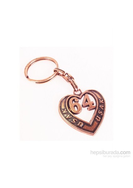 64 UŞAK Anahtarlık