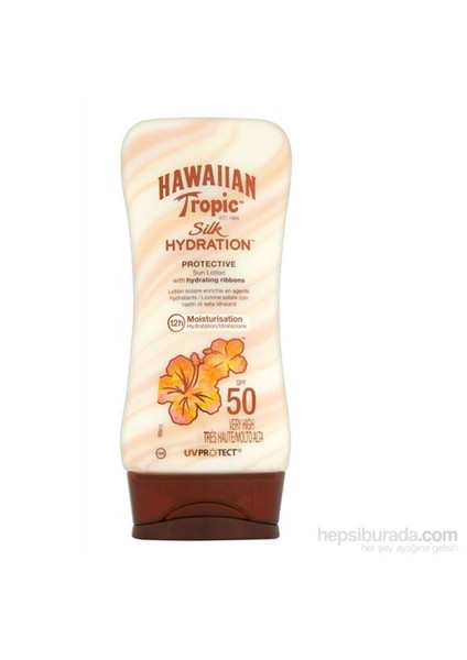 Hawaiian Tropic Lotion Silk Hydration Spf50 180Ml