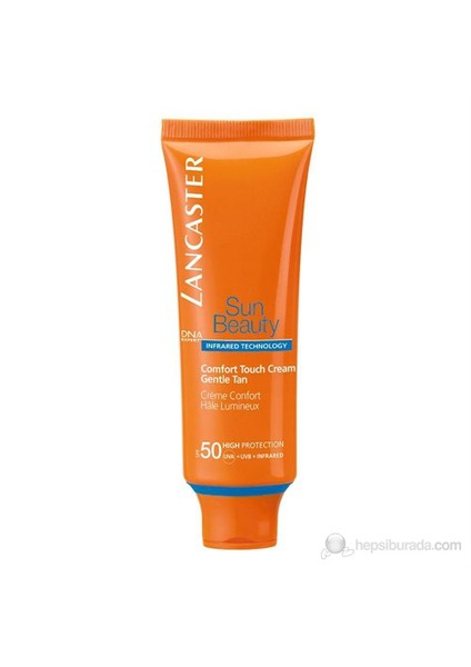 Sun Beauty Comfort Touch Cream Gentle Tan Spf 50 50 Ml