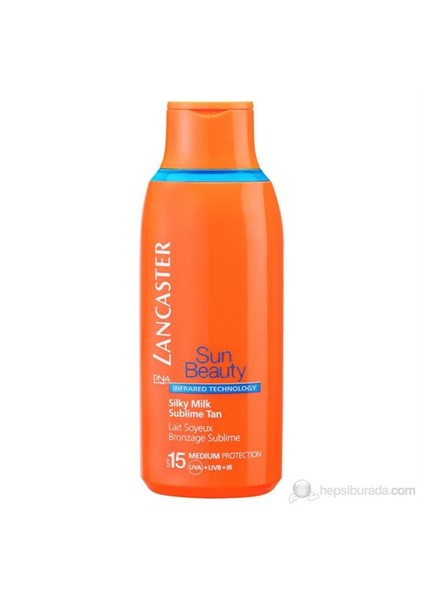 Sun Beauty Silky Milk Sublime Tan Spf 15 175 Ml