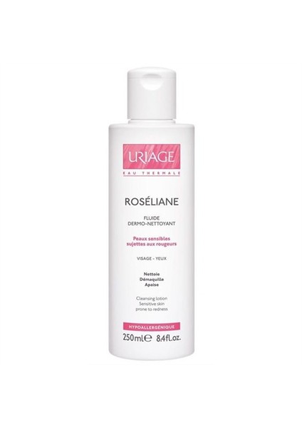 Uriage Roseliane Cleansing Lotion 250ml - Kızarıklık Eğilimli Ciltler İçin Temizleme Losyonu