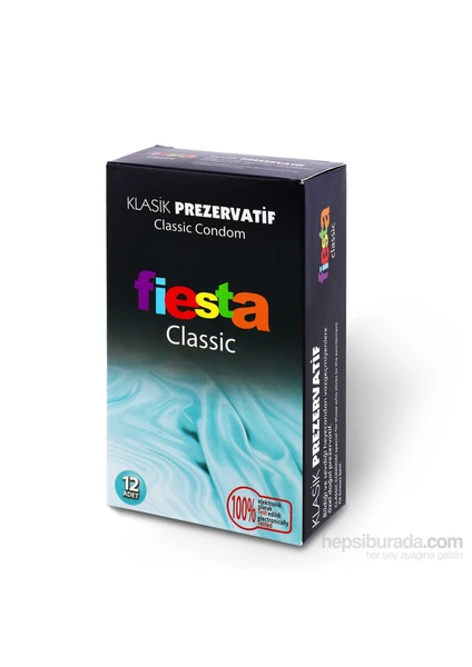 Classic 12'li Klasik İthal Prezervatif