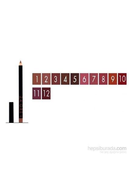 24 Ore Lip Pencil Nu 6