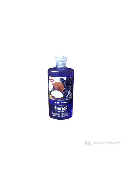 Cocount and Blackberry Shower Gel and Bath Foam 600ml(Duş Jeli+Banyo Köpüğü)