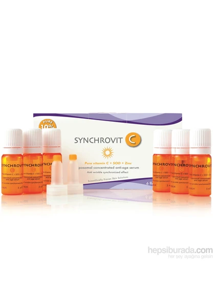 Synchrolıne Synchrovit C Anti-Aging Serum 6 Adet