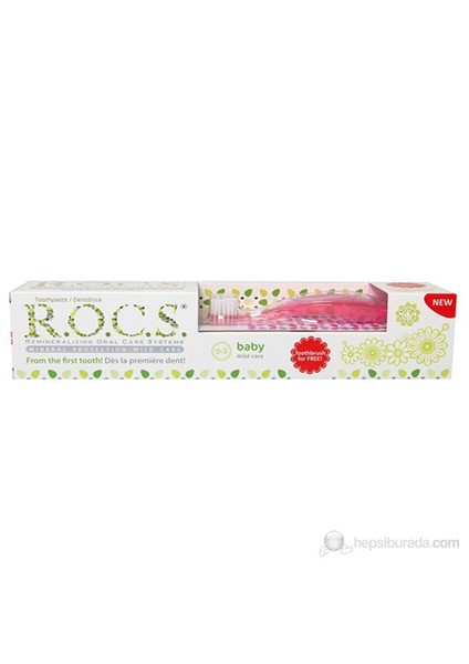 Baby Diş Fırçası Ve Diş Macunu Promosyon Seti