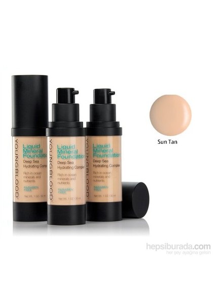 Liquid Mineral Foundation 30 ml - Suntan