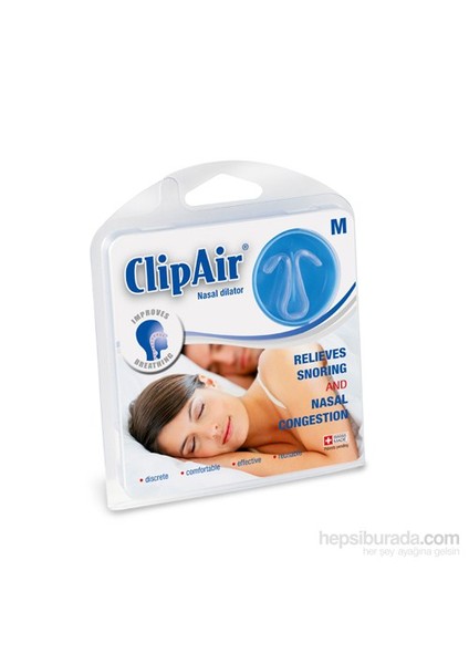 ClipAir -M- Horlama ve Burun Tıkanıklığı Önlemeye Yardımcı Aparat