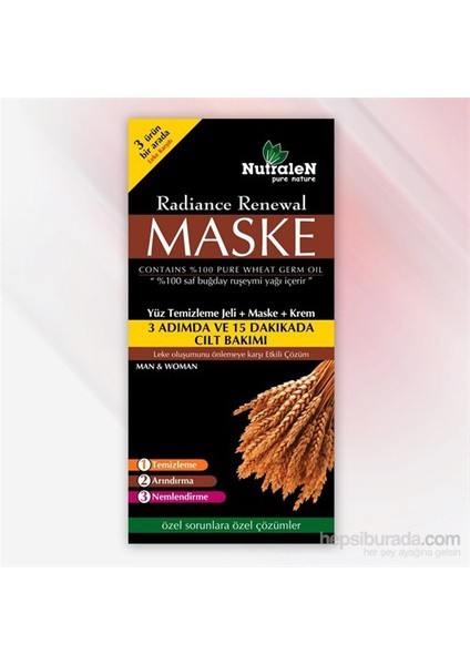 Nutralen Radiance Renewal Maske Seti