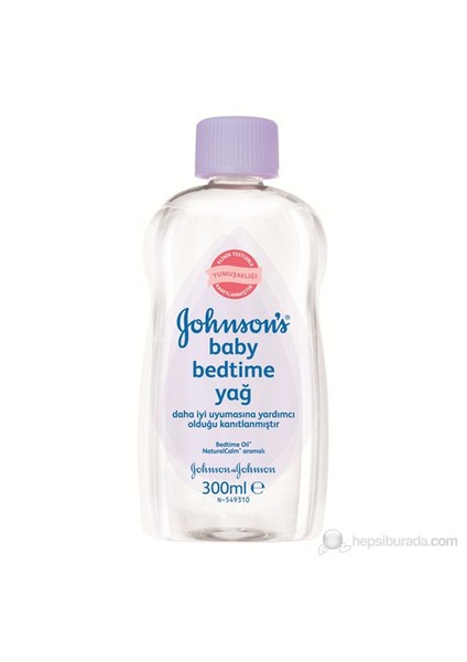 Johnson's Baby Oil/Yağ Bed Tıme 300 Ml