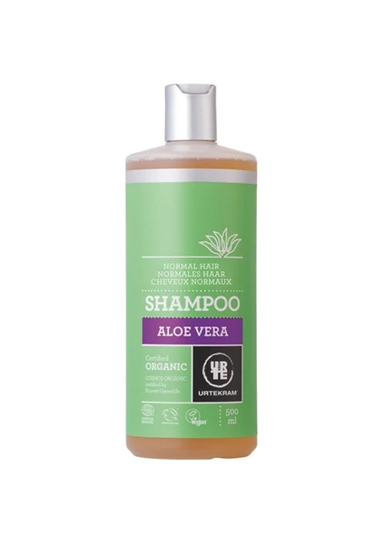 Organik Aloe Vera Şampuan - Canlılık ve Işıltı - normal saçlar ekonomik boy 500 ml.