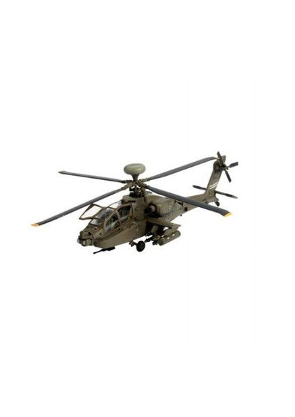 Uçak Ah-64D Longbow Apache 1:144 Ölçekli Metal Model Gerçekçi Detaylarla