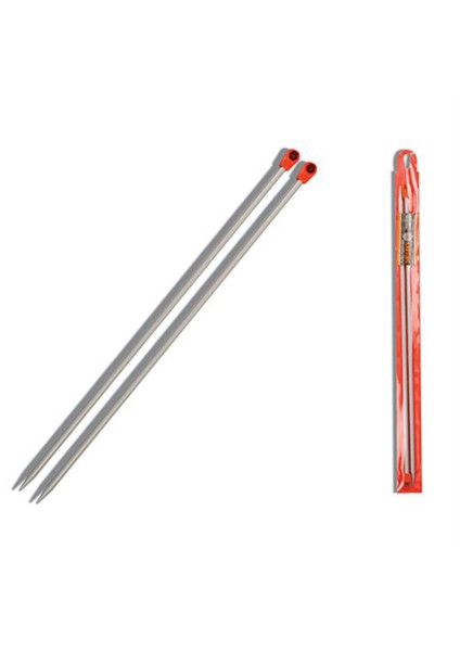 9 Mm 35 Cm Klasik Alüminyum Örgü Şişi