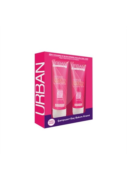 Intense & Keratin Şampuan + Saç Krem