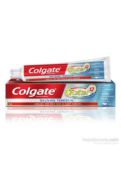 Diş Macunu Total Gelişmiş Temizlik 75 ml