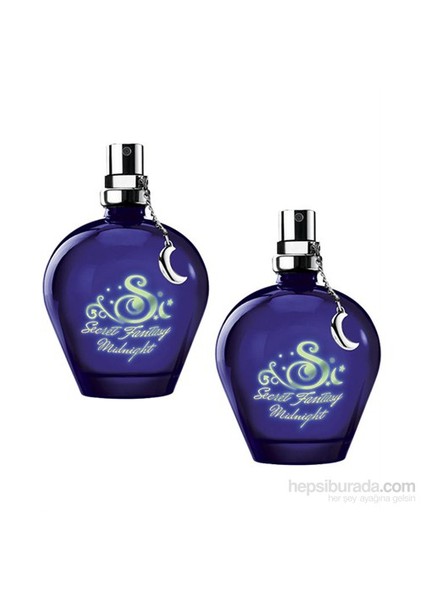 Secret Fantasy Midnight Parfüm 50Ml. 2Li Set