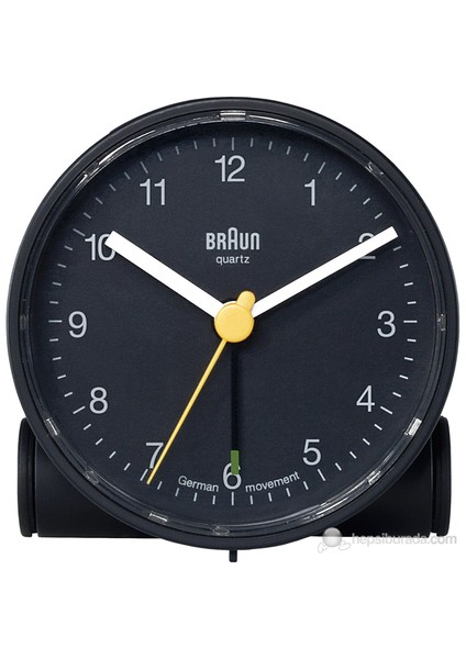 Alarmlı Masa Saati Siyah - Bnc001bkbk