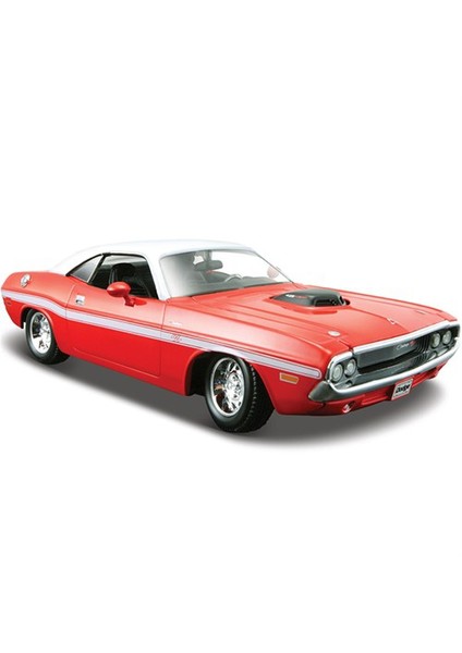 Maisto Dodge Challenger R/T Coupe 1970 Model Araba 1:24 Special Edition Kırmızı