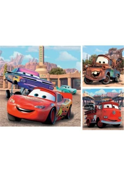 Cars 2 Yarış Keyfi (3x49 Parça)