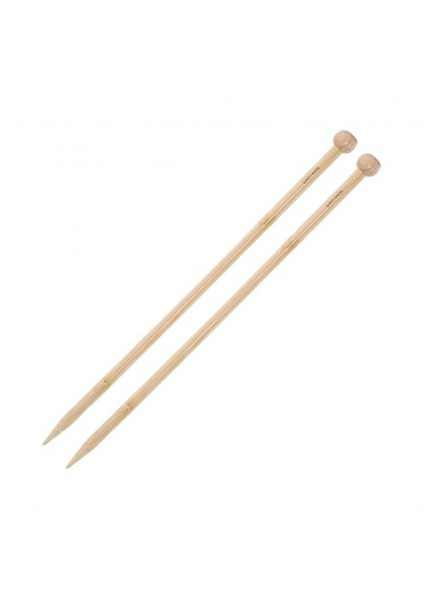 Premium 10 Mm 35 Cm Bambu Örgü Şişi - 500-7/35/10