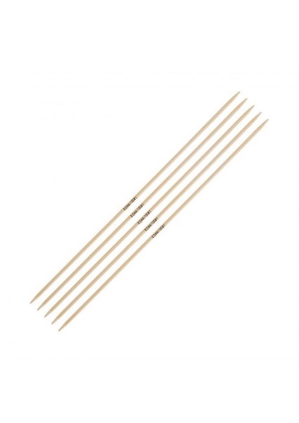 Premium 2,5 Mm 20 Cm Bambu Çorap Şişi - 501-7/20/2,5
