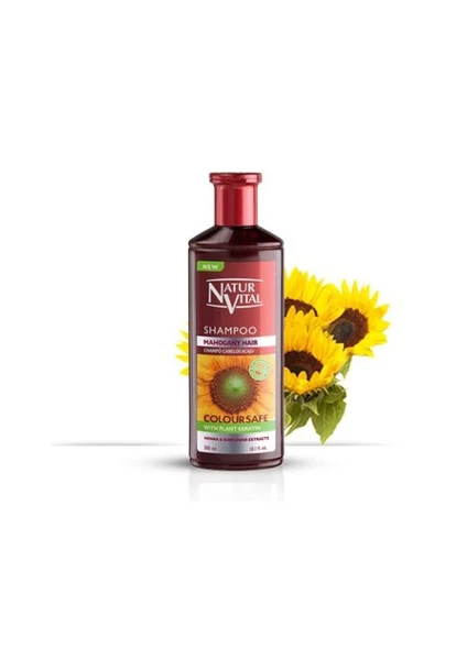 Natur Vital Henna Shampoo Mahogany Highlıghts 300 Ml Kızıl