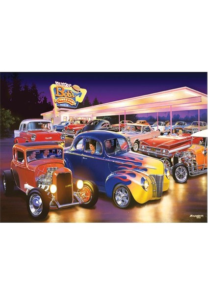 1000 Parça Puzzle Burger Bobs