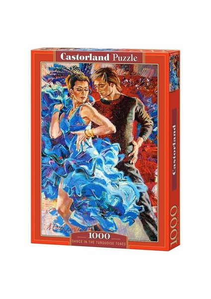 1000 Parça Puzzle Dance İn The Turquoise Tones (Castorland 103287)