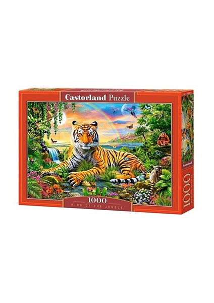 1000 Parça Ormanın Kralı Puzzle (Castorland King Of The Jungle)