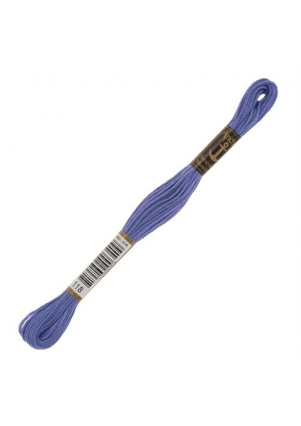Muline 8M Mavi Nakış İpliği - 0118