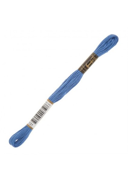 Muline 8M Mavi Nakış İpliği - 0131