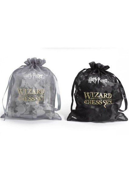 Harry Potter Wizards Satranç Seti - Siyah/Beyaz (Yurt Dışından)